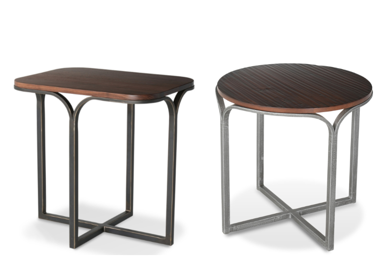 Wave End Tables by Charleston Forge