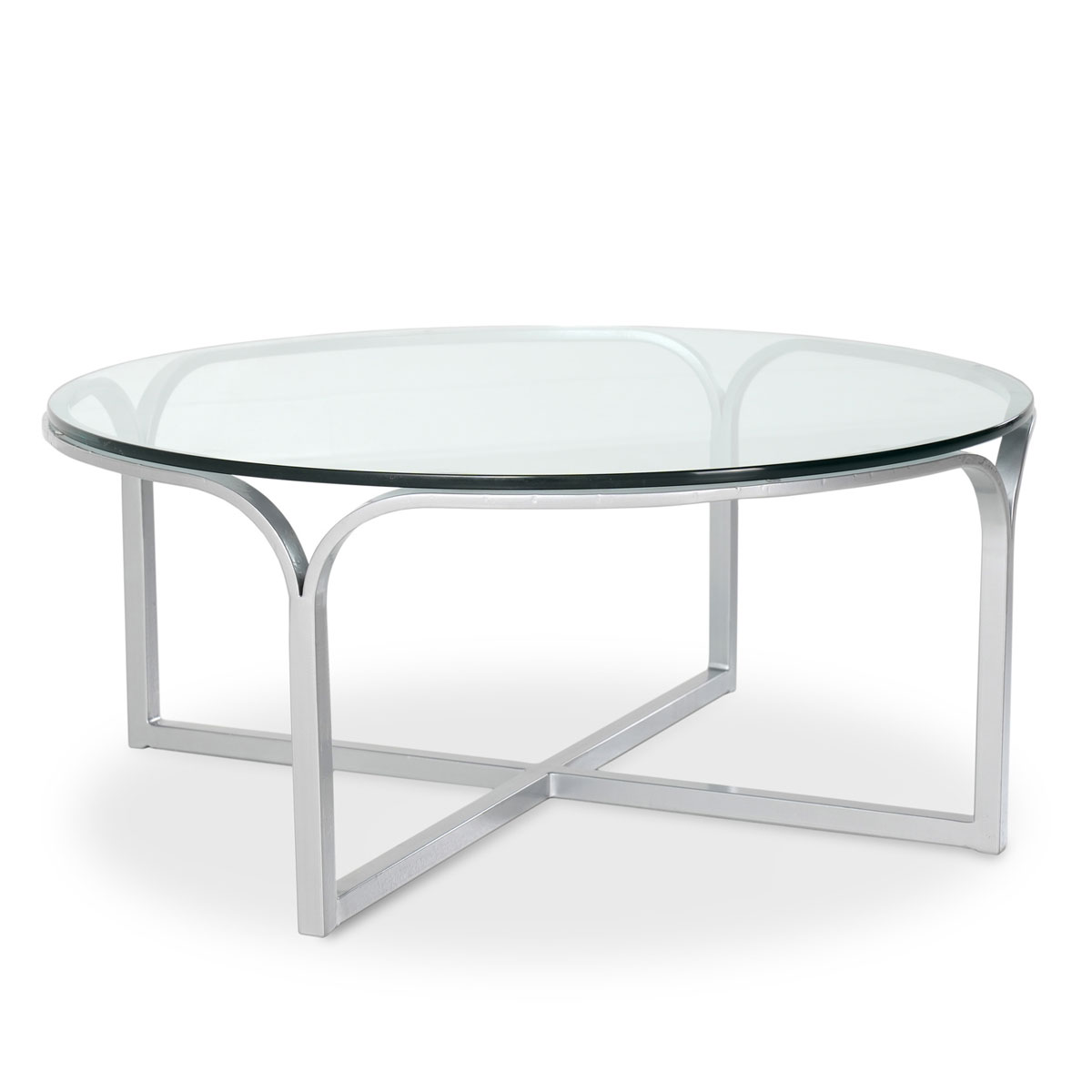 Charleston Forge Wave 54 inch Round Cocktail Table 