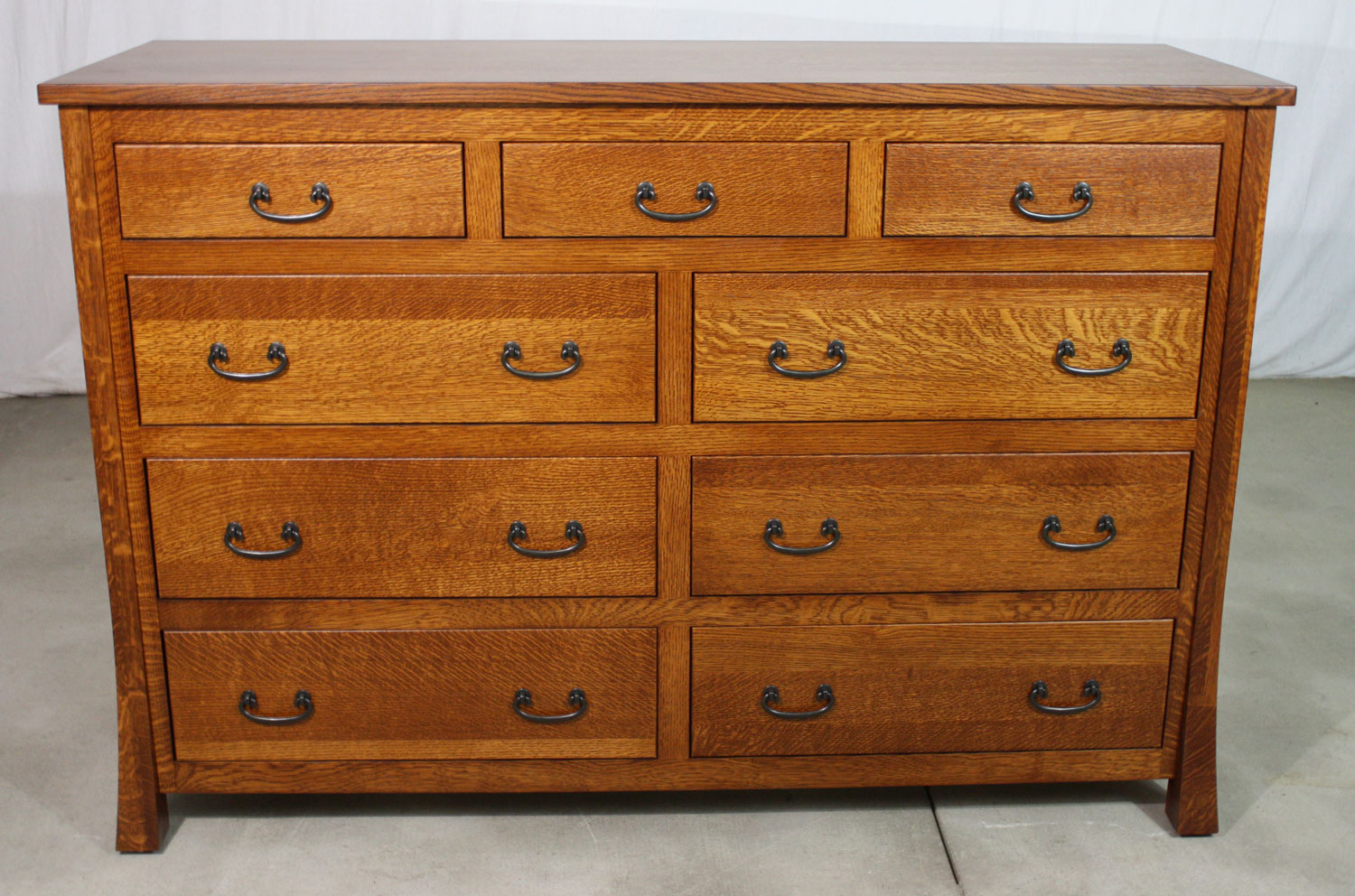 Bridgeport Mule Dresser in Quartersawn White Oak