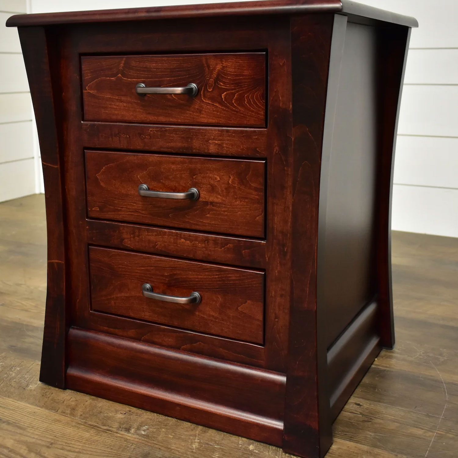 Carlisle Nightstand in Brown Maple