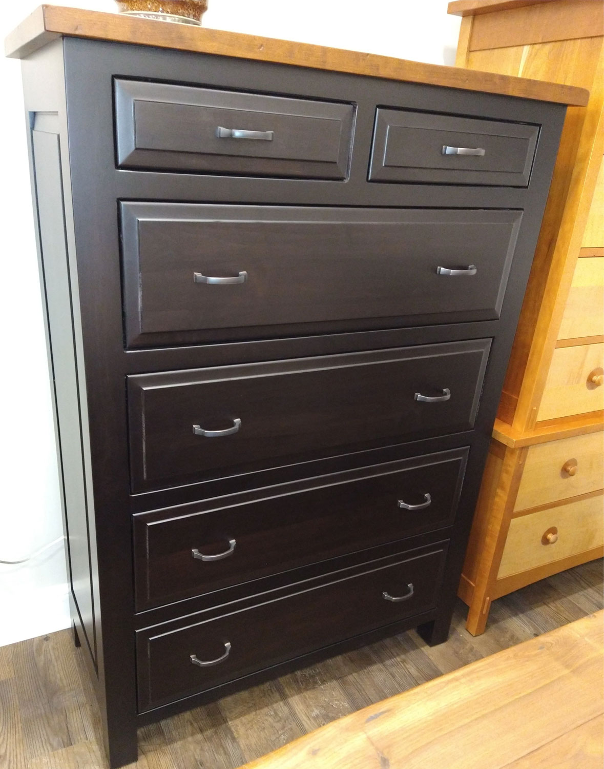 Cleveland Chest of Drawers with Two Tone Finish