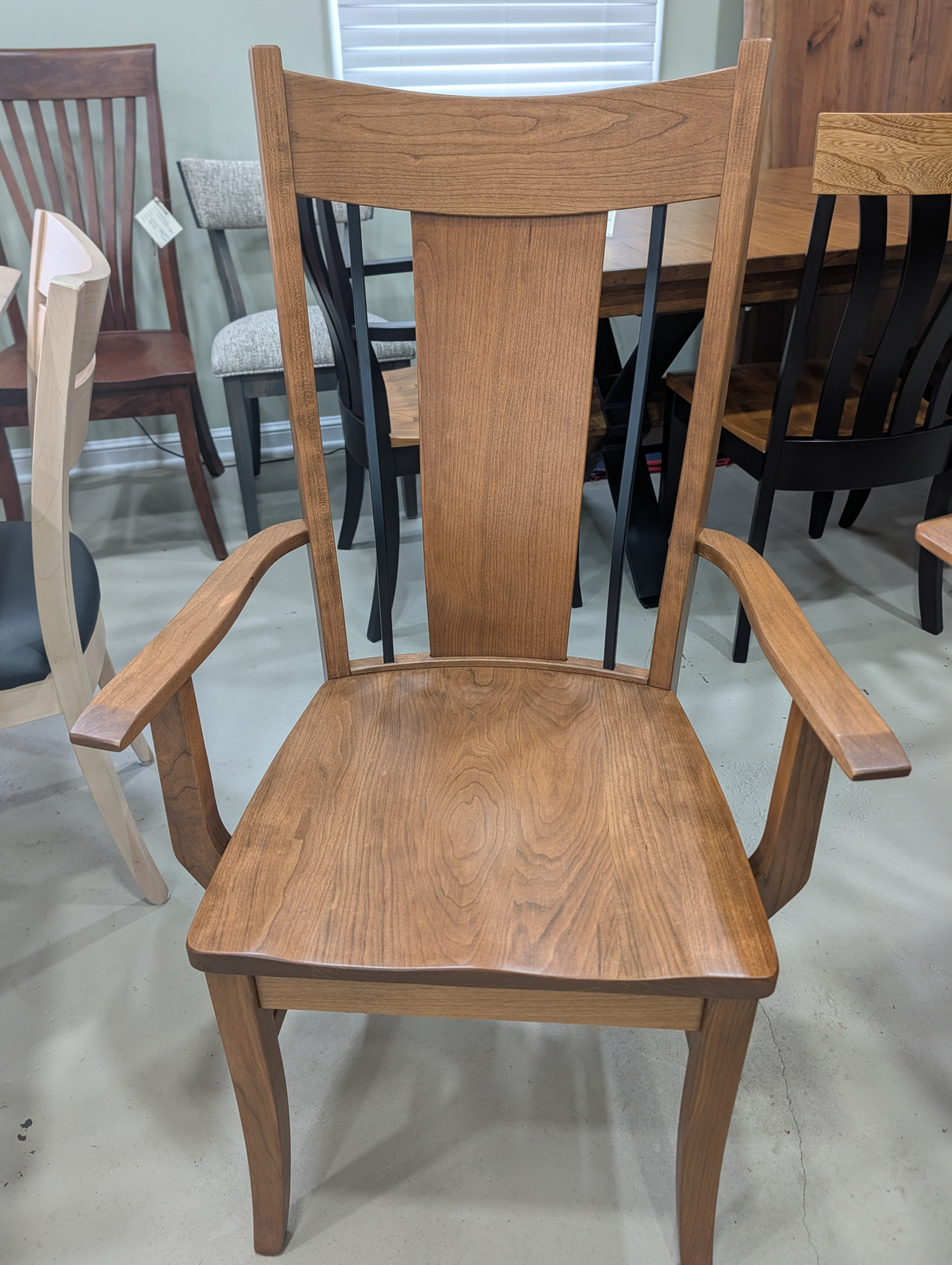Eagle Arm Chair with Wrought Iron