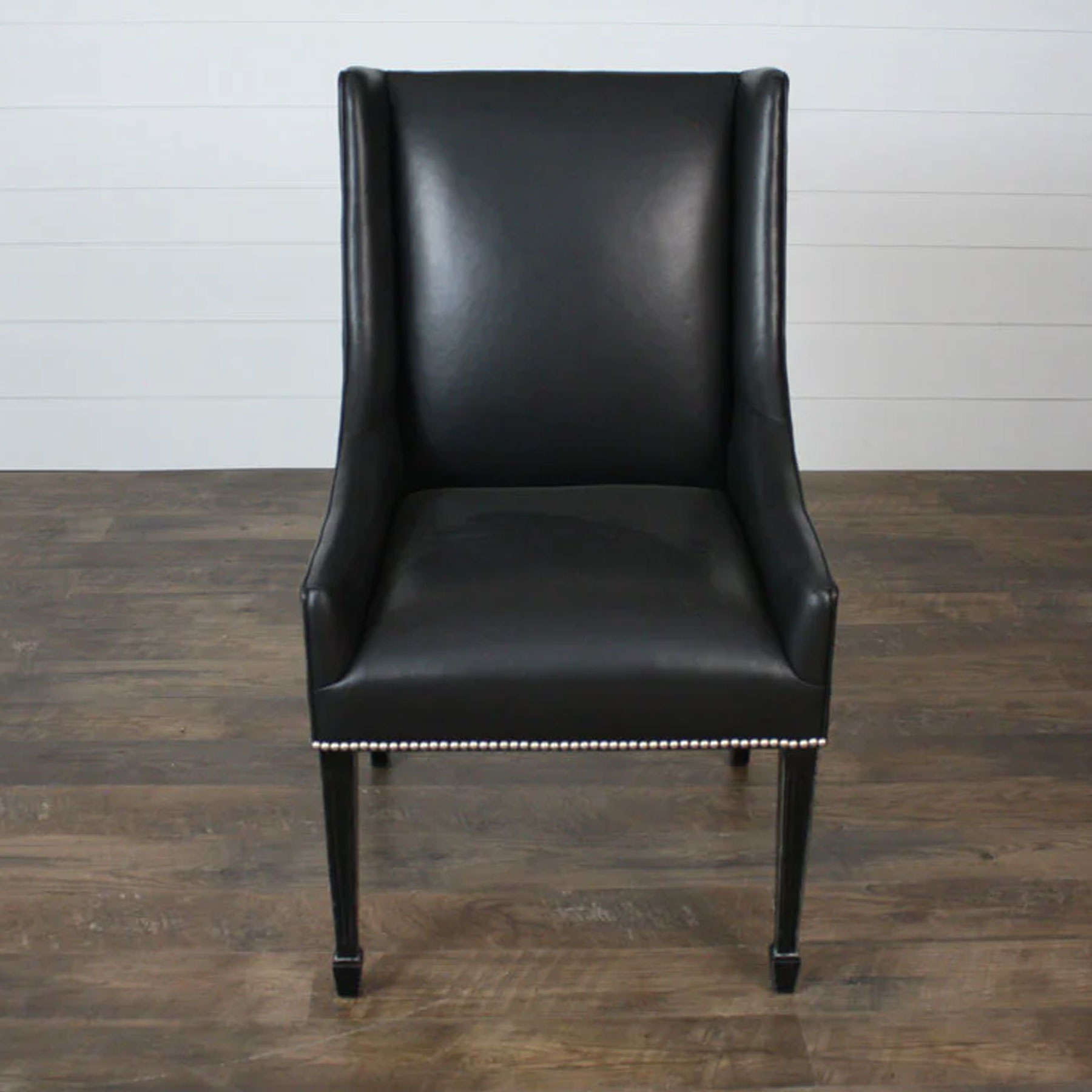Leathercraft 462 Jefferson Host Chair in Rembrandt Pepper Leather