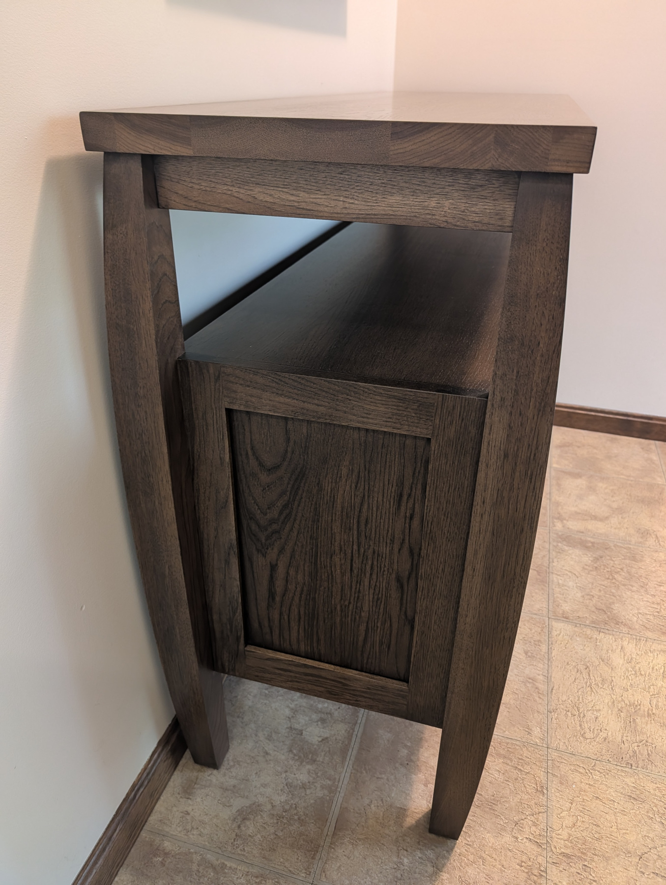 Modern Server in Hickory