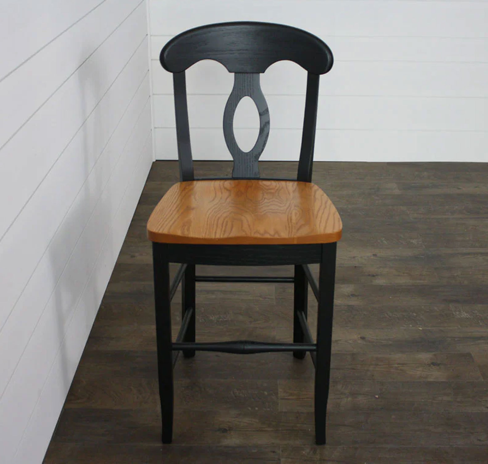 Napoleon 24 inch Bar Chair in Red Oak