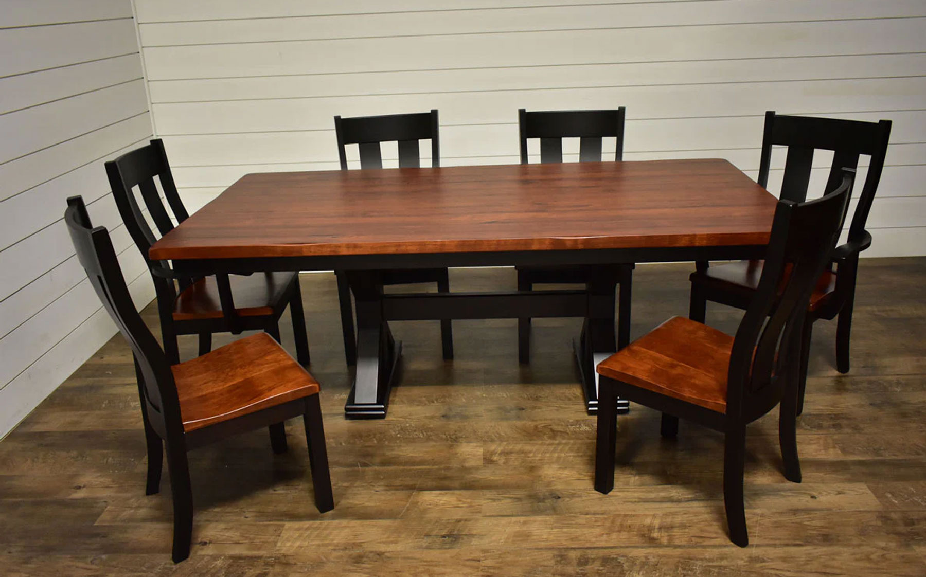 Urbana 44 x 84 Dining Table with (6) Dining Chairs
