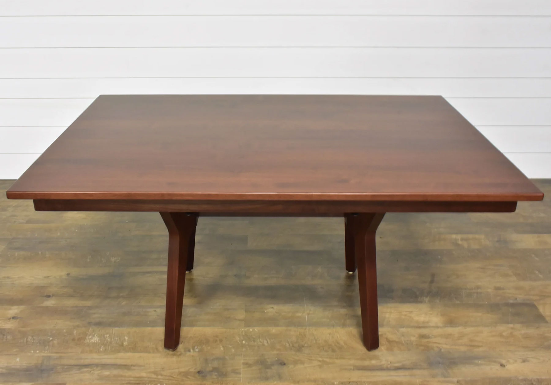 Windsor 40 x 60 Double Pedestal Table in Walnut