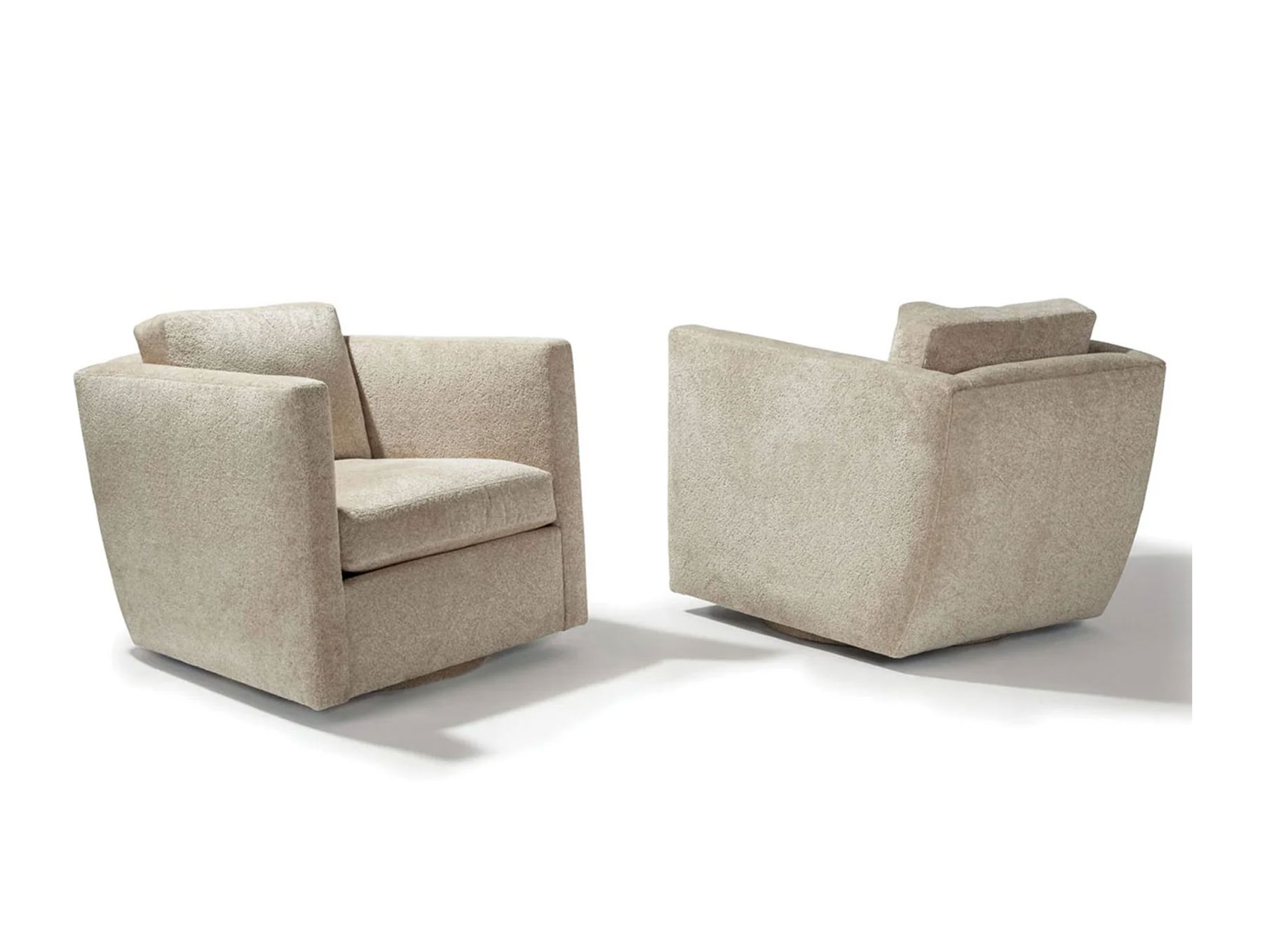 1505-113 Berkeley Swivel Chair by Thayer Coggin in Fabric