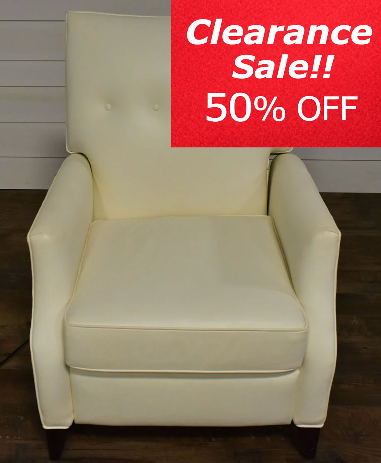 Anna 1627 Recliner by Leathercraft in Biscayne Radiant Leather