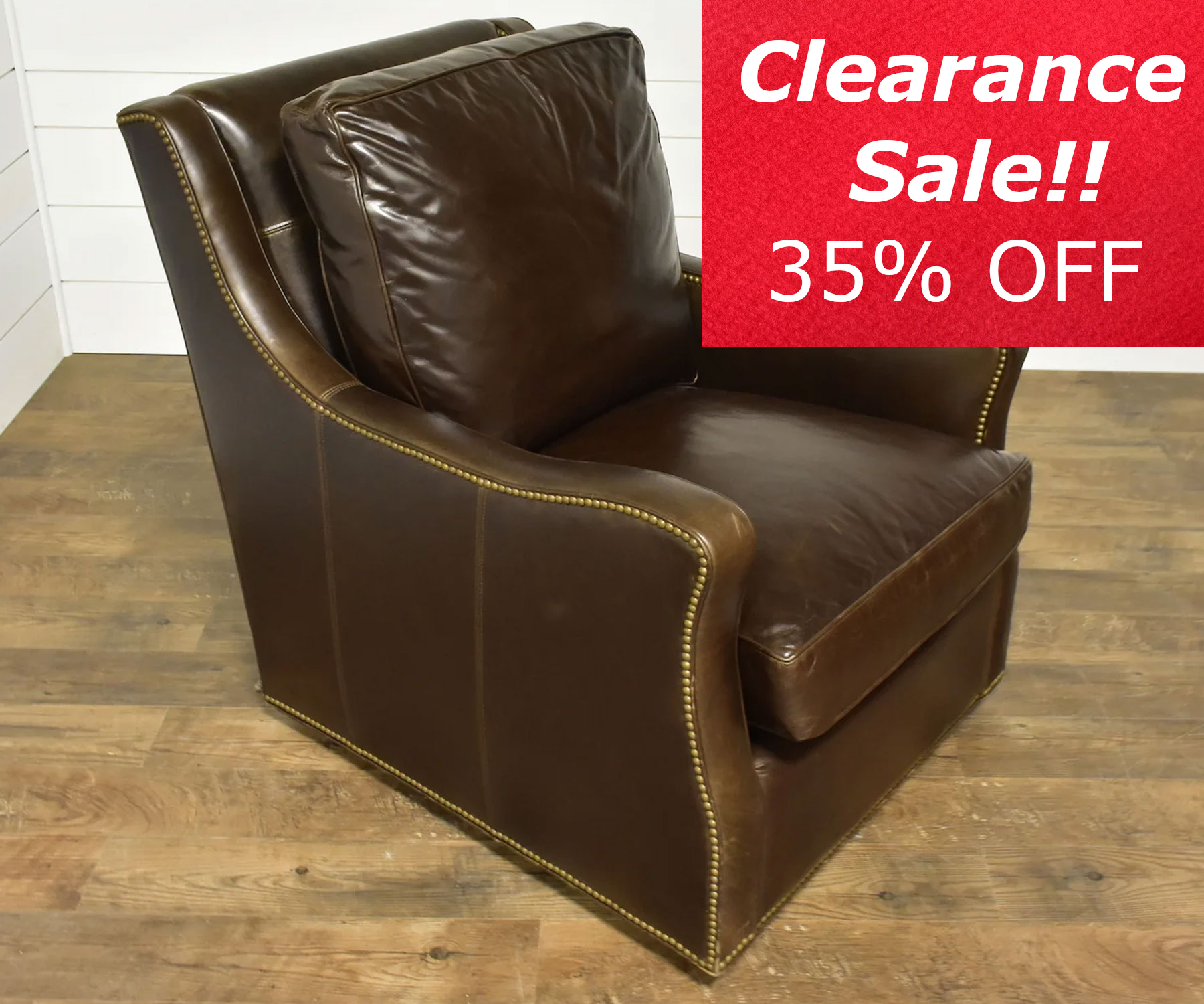 Dowgate Hill  525 Swivel Chair by Leathercraft in Java Love Leather