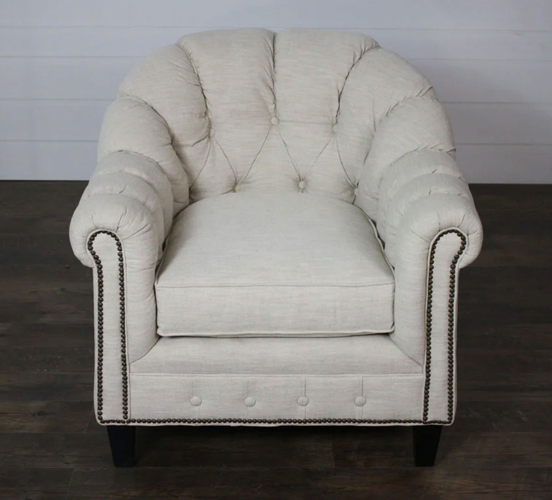 1725 Quinn Chair by Temple Furniture in Kurtz Linen Fabric