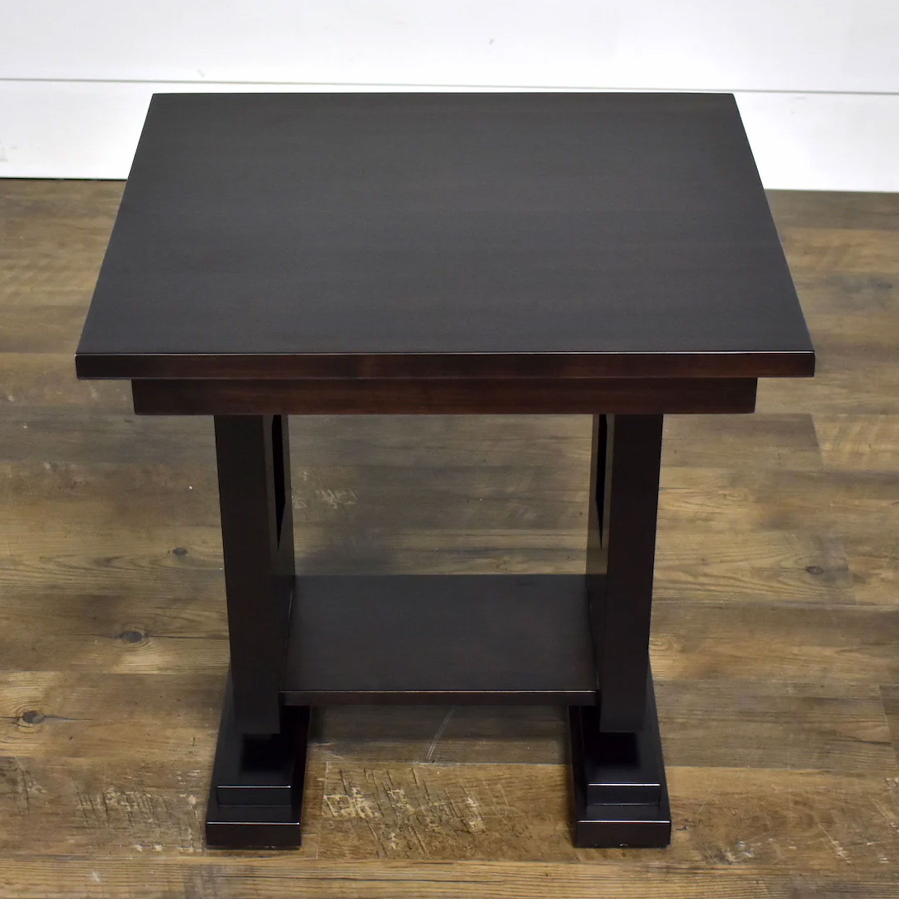 Boca End Table in Brown Maple