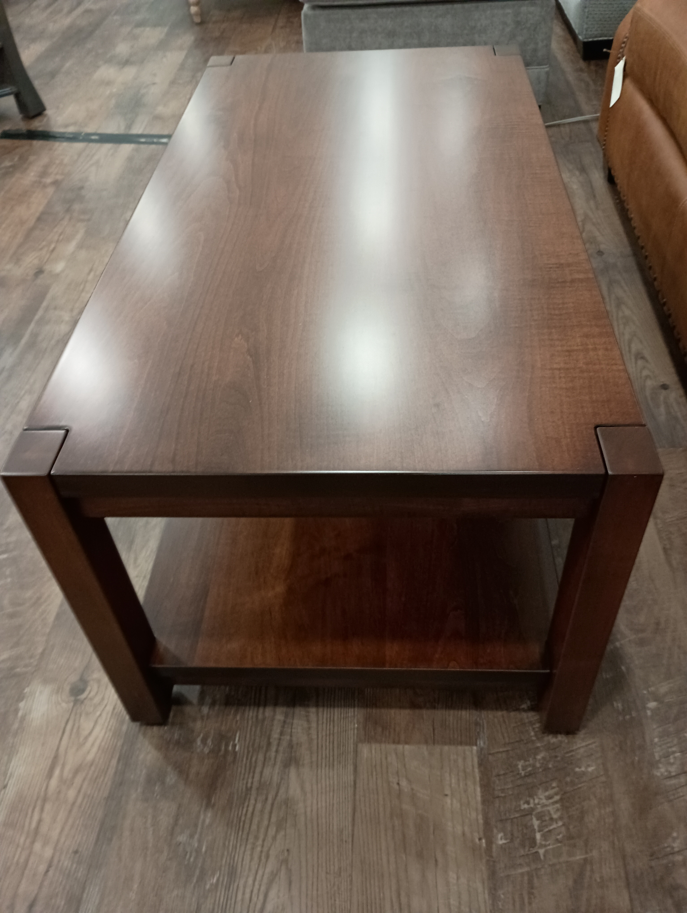 Brantbury Coffee Table in Brown Maple