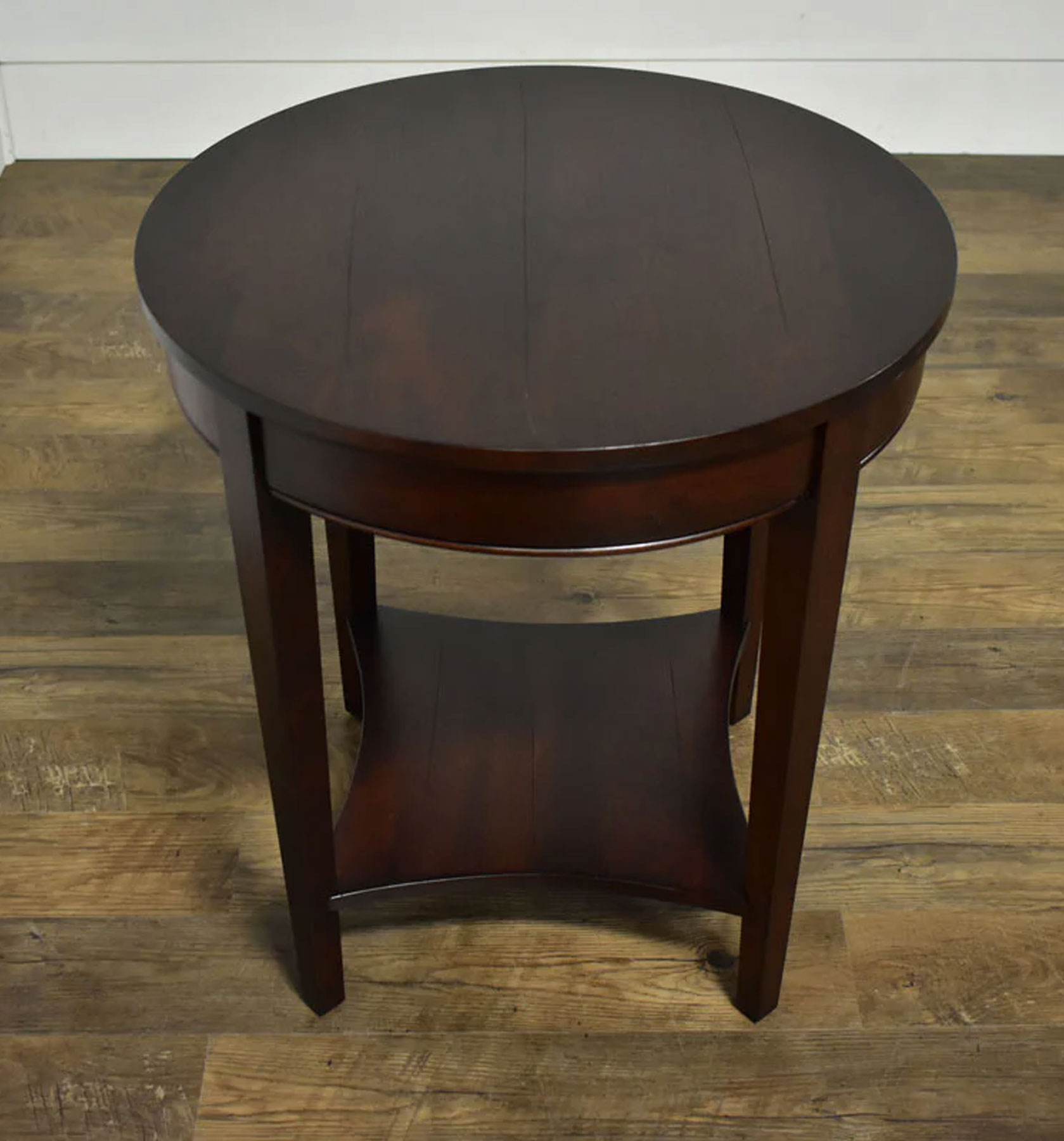 Elton Lamp Table in Rustic Cherry