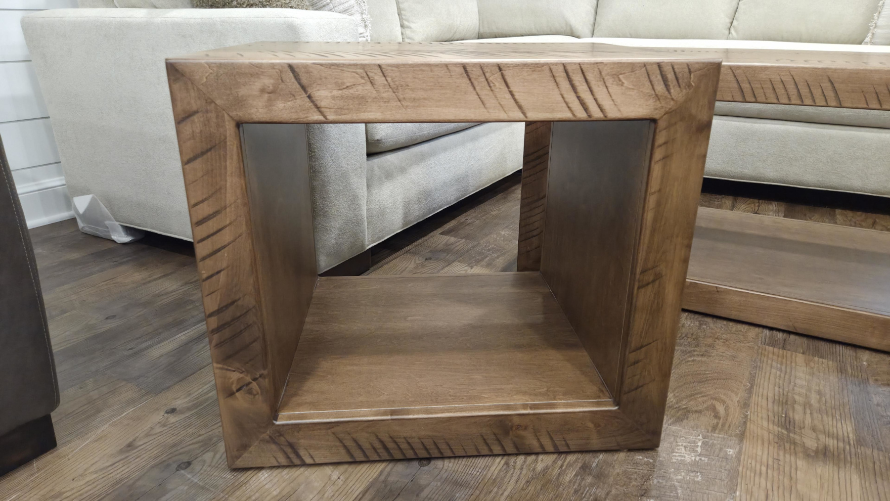 Folsom End Table in Brown Maple
