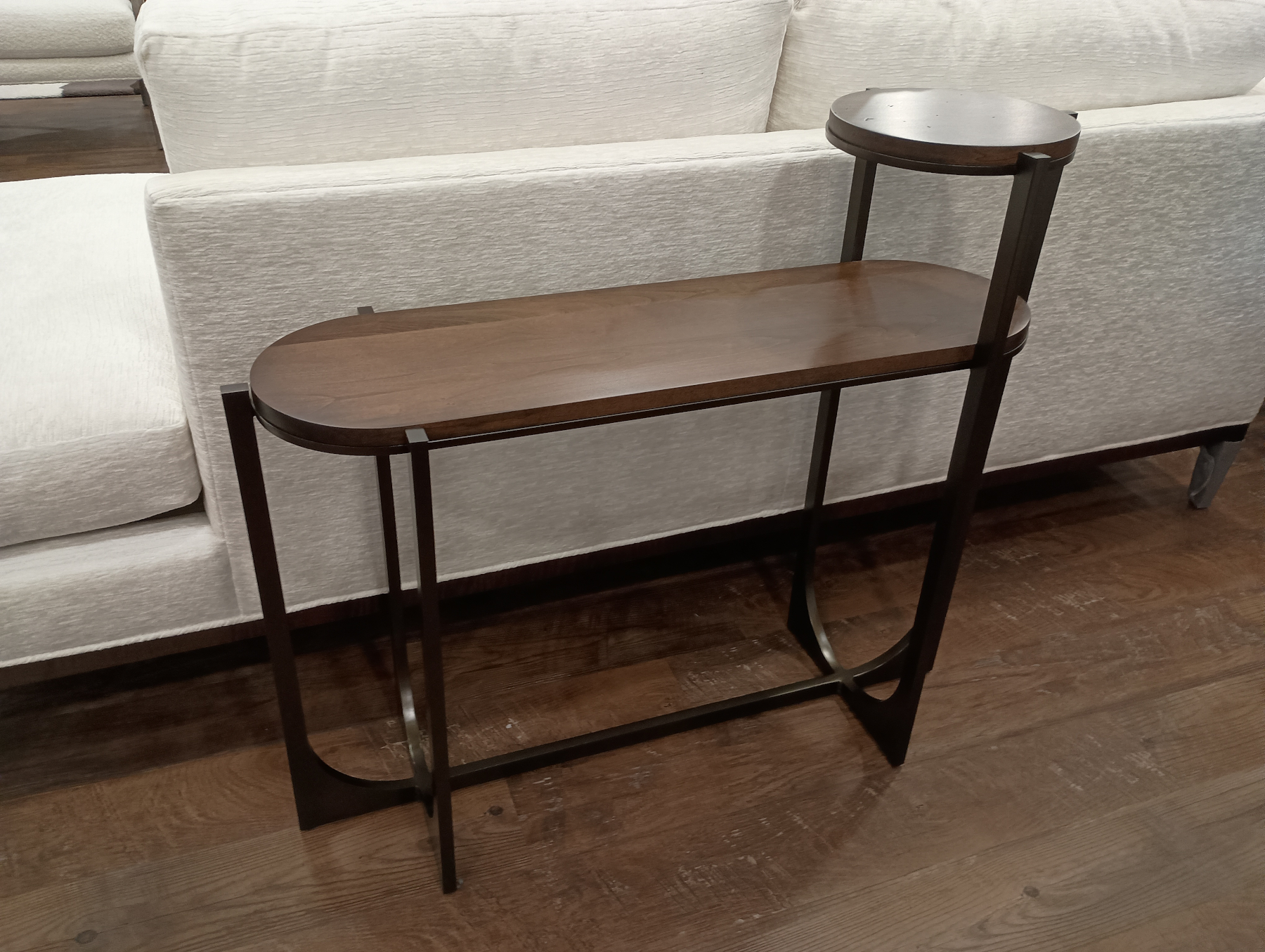 Havana Chairside Console by Charleston Forge with Maple Top