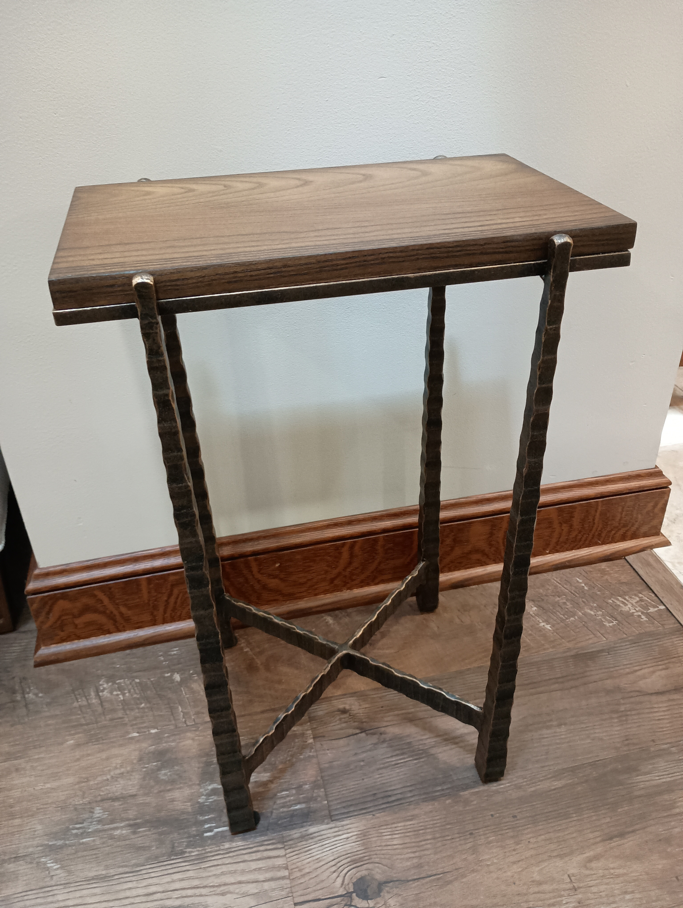 Nash Rectangular Drink Table by Charleston Forge with Ash Top