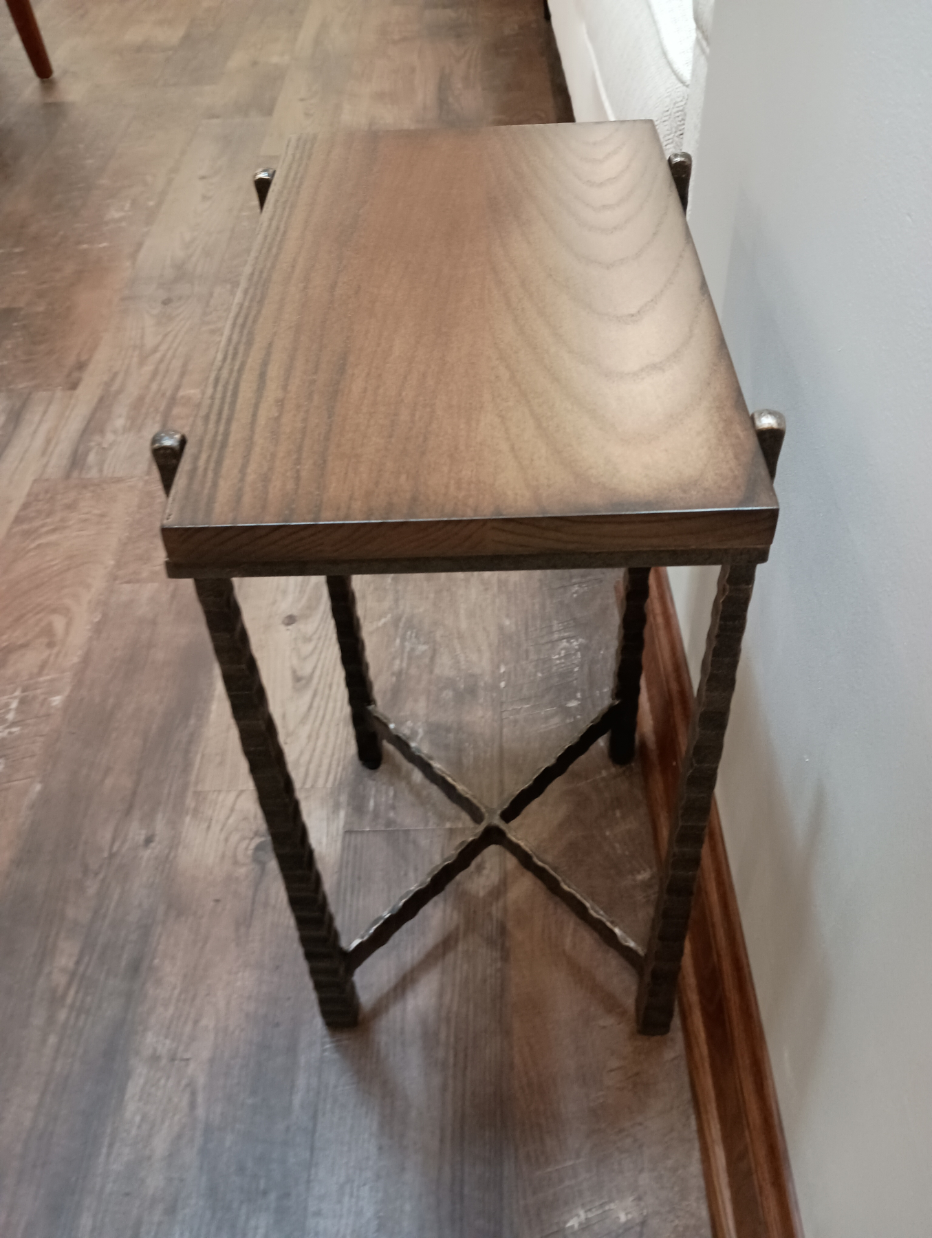 Nash Rectangular Drink Table by Charleston Forge with Ash Top