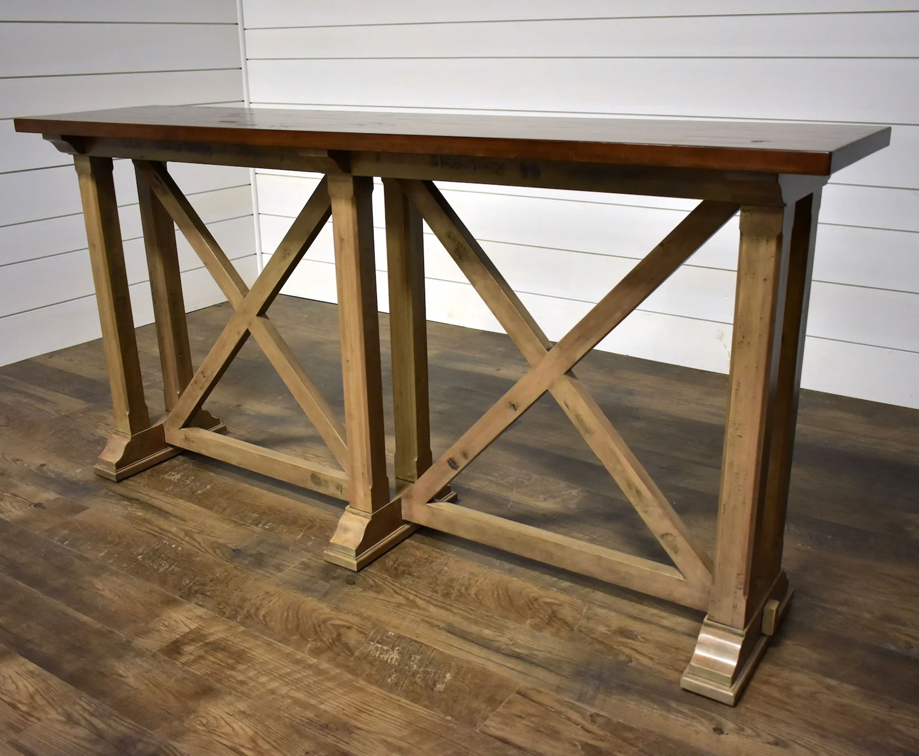 Mackenzie Dow Plaza Console Table in Wild Black Cherry