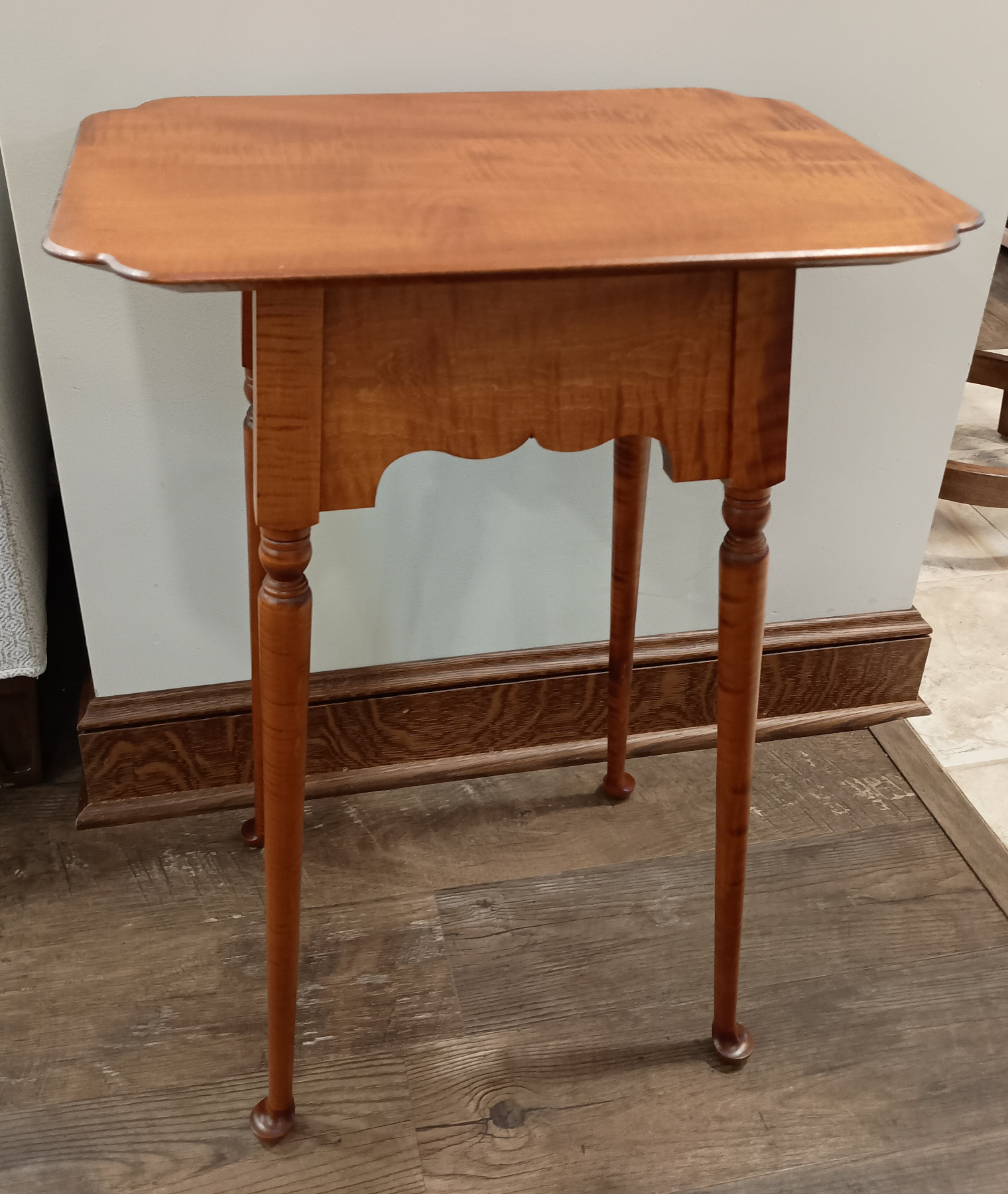 Valley Table in Tiger Maple 