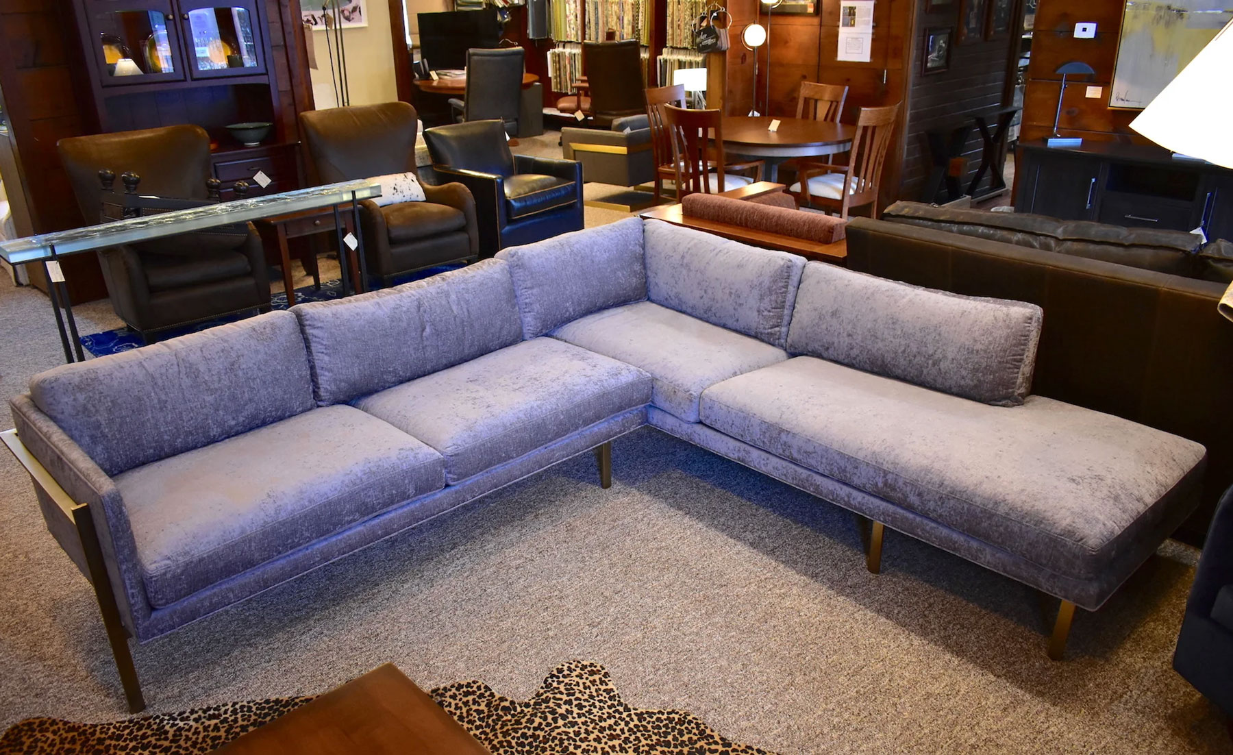 1314 Drop In Sectional by Thayer Coggin in 1804-20 Fabric
