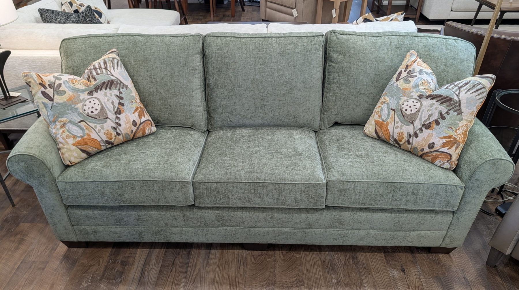 Bentley Large Sofa by King Hickory in Fabric