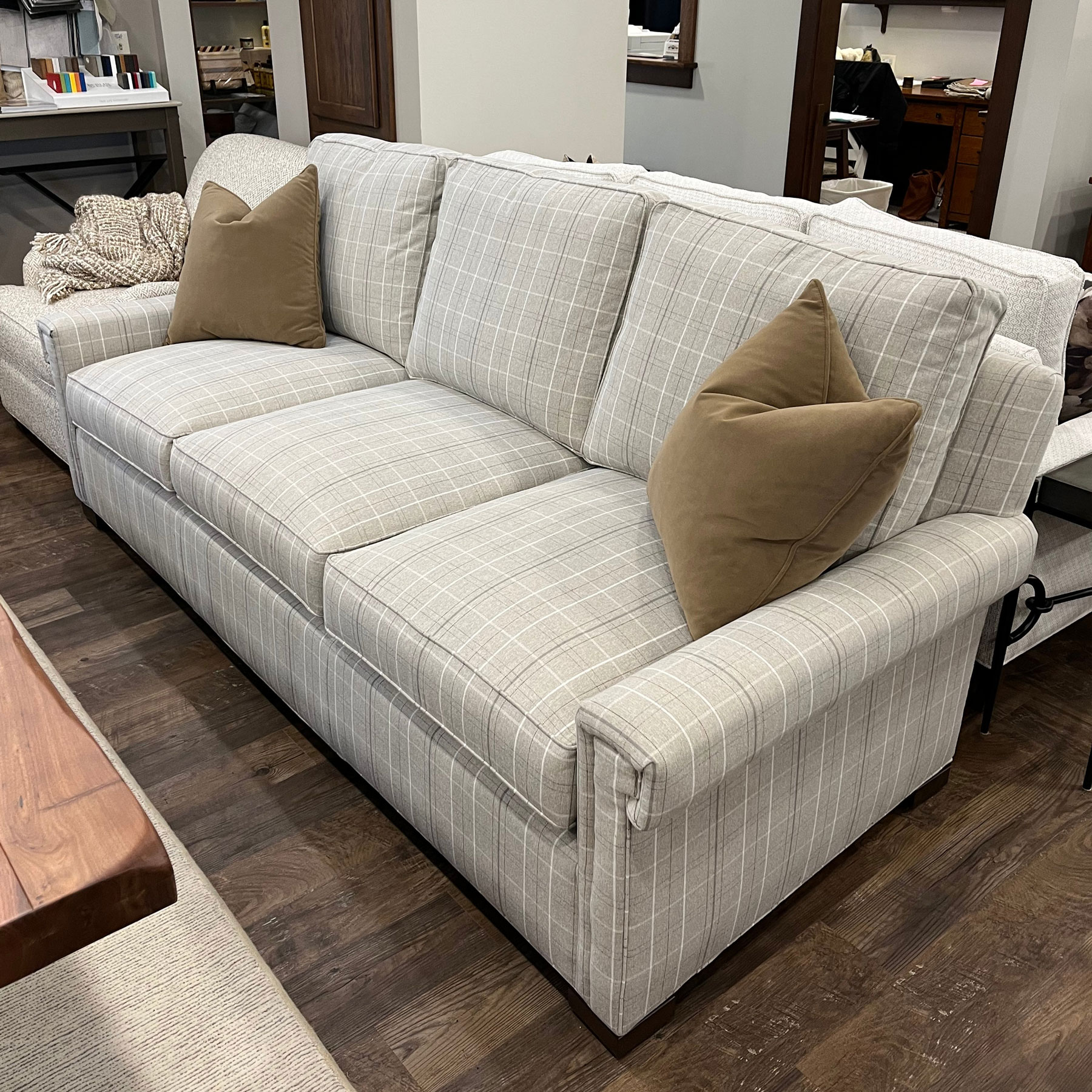 Wesley Hall Signature Elements Extended Depth Long Sofa in Fabric