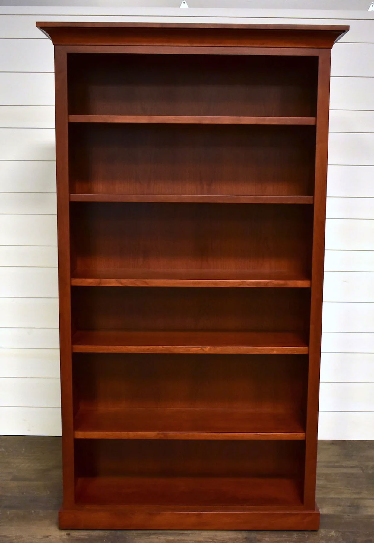 Executive 48 x 84 Bookcase in Cherry