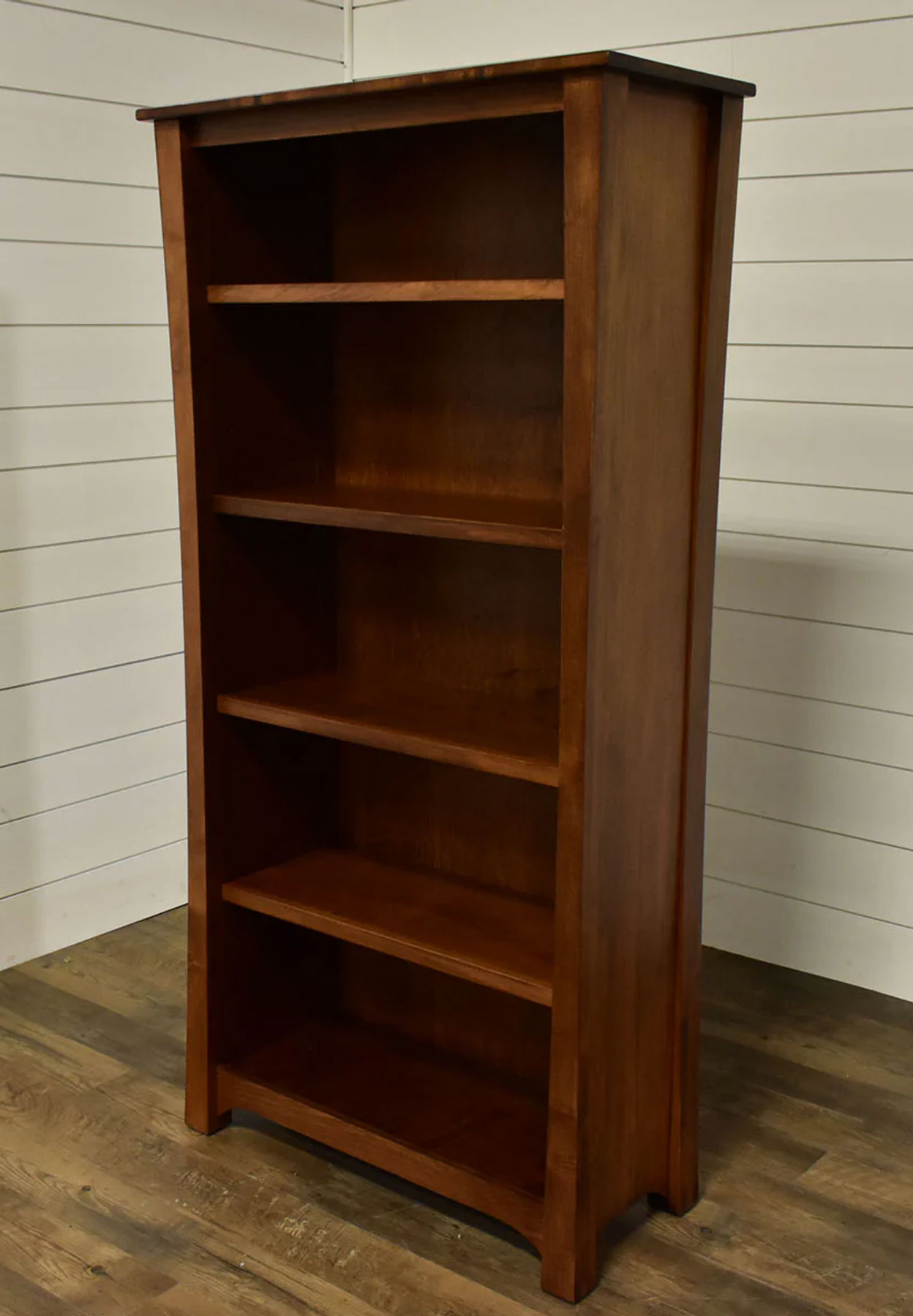 Woodbury 36 x 72 Bookcase in Brown Maple