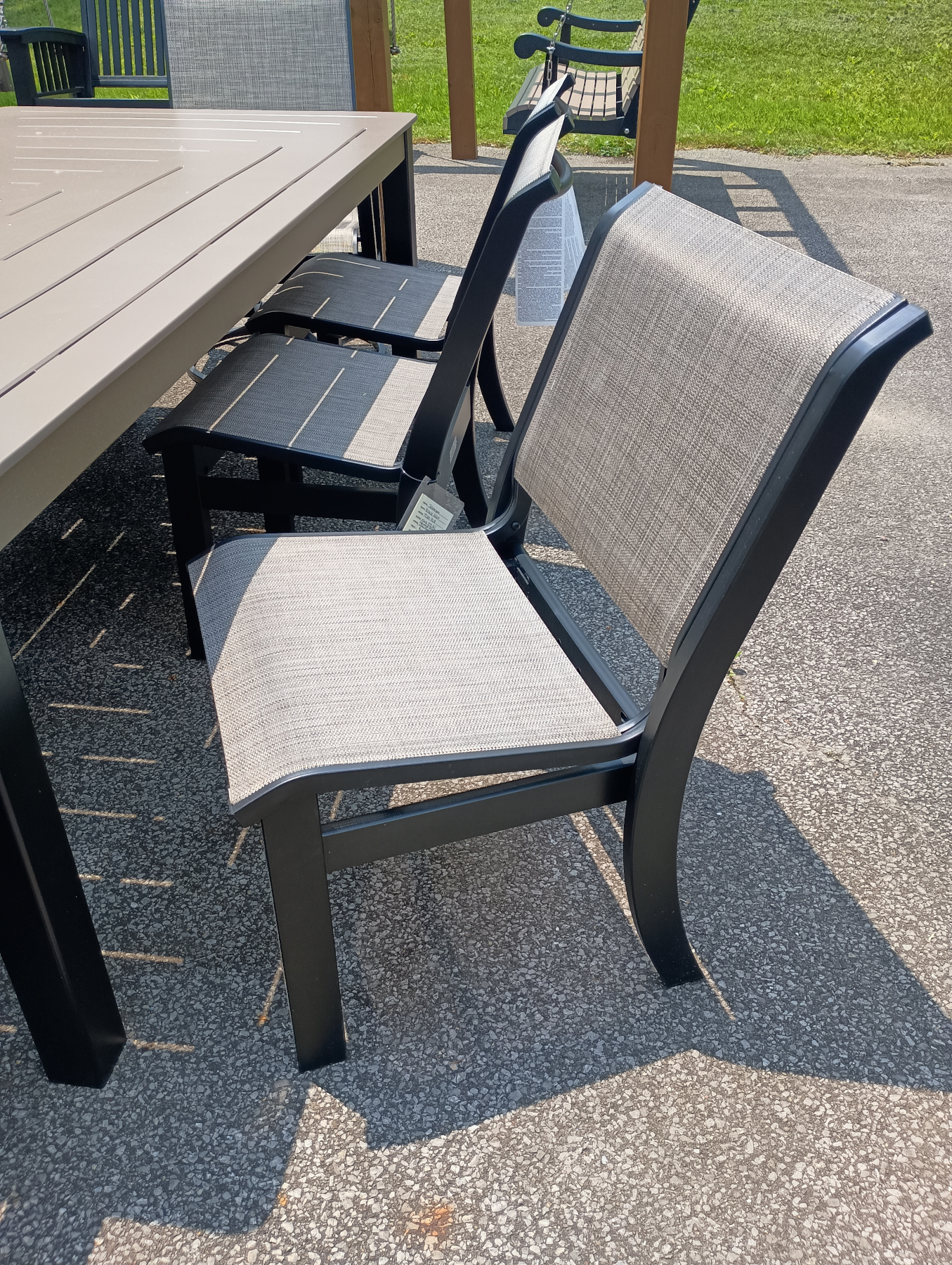 Leeward Stacking Armless Chair
