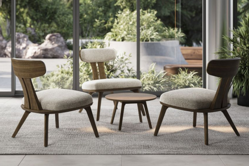 Estelle Lounge Chair by Copeland