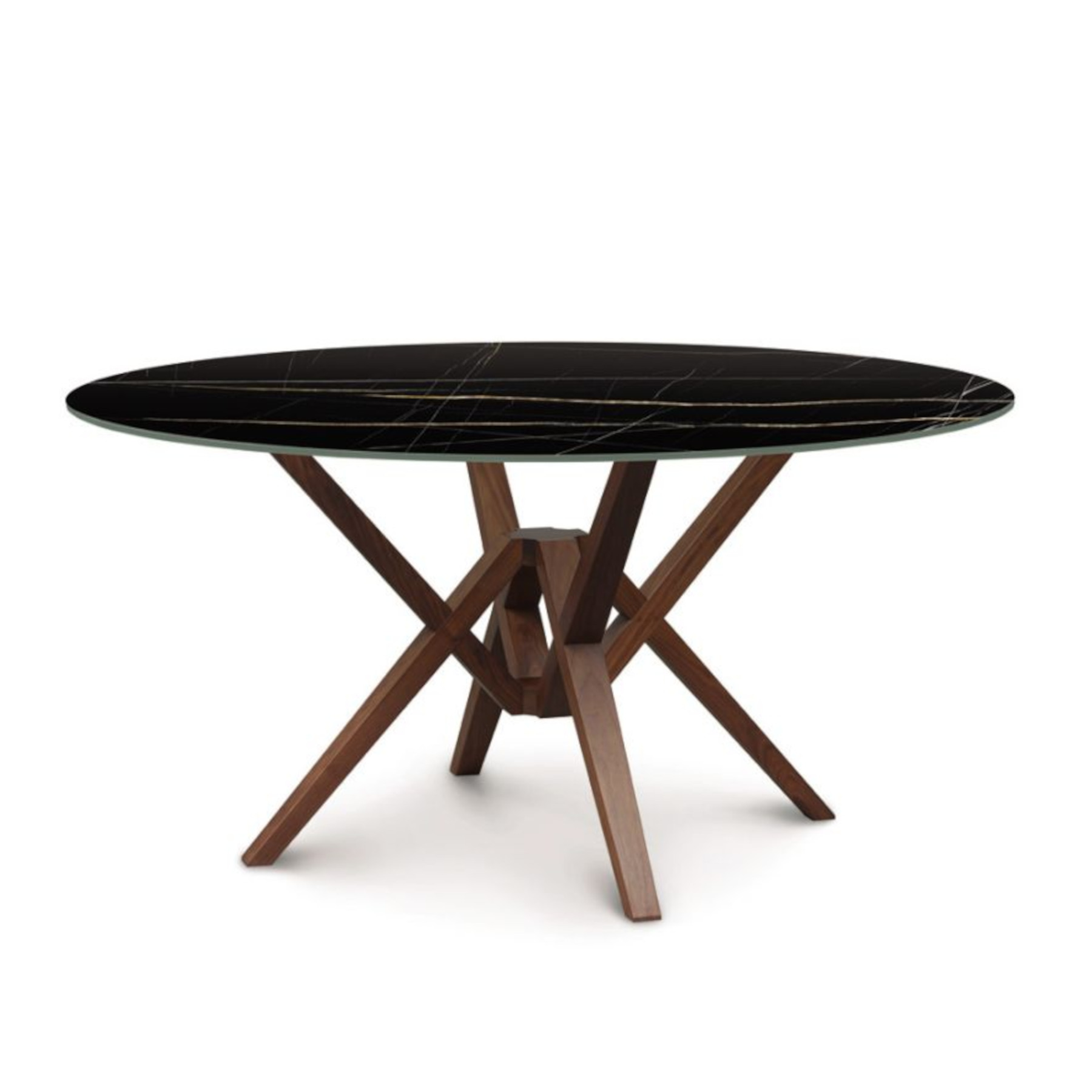 Copeland Exeter Round Sintered Stone Fixed Top Table