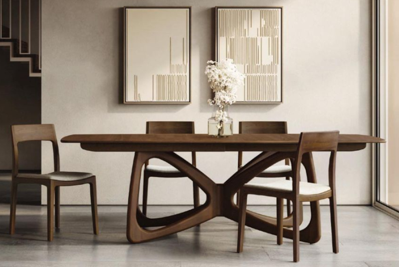 Lisse Upholstered Seat Chairs by Copeland