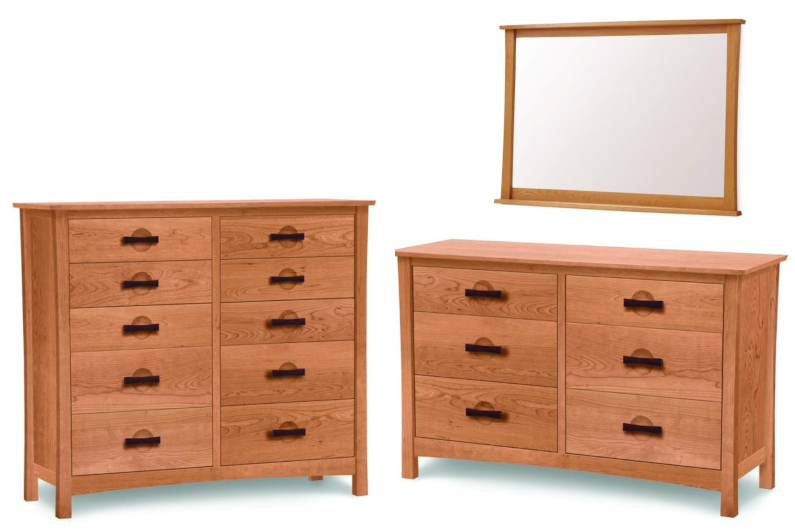 Berkeley Dressers & Wall Mirror by Copeland