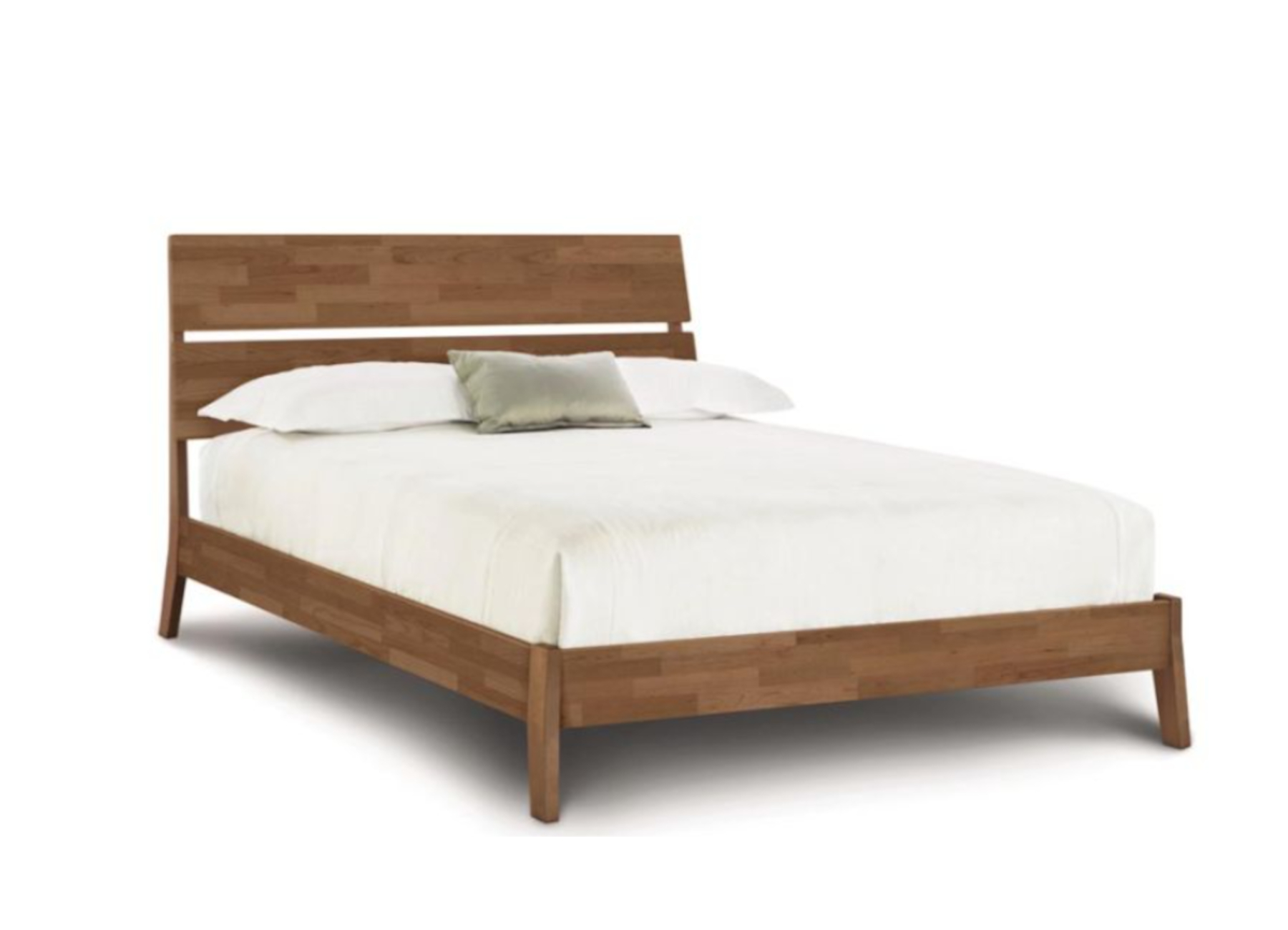 Linn Bed in Saddle Cherry