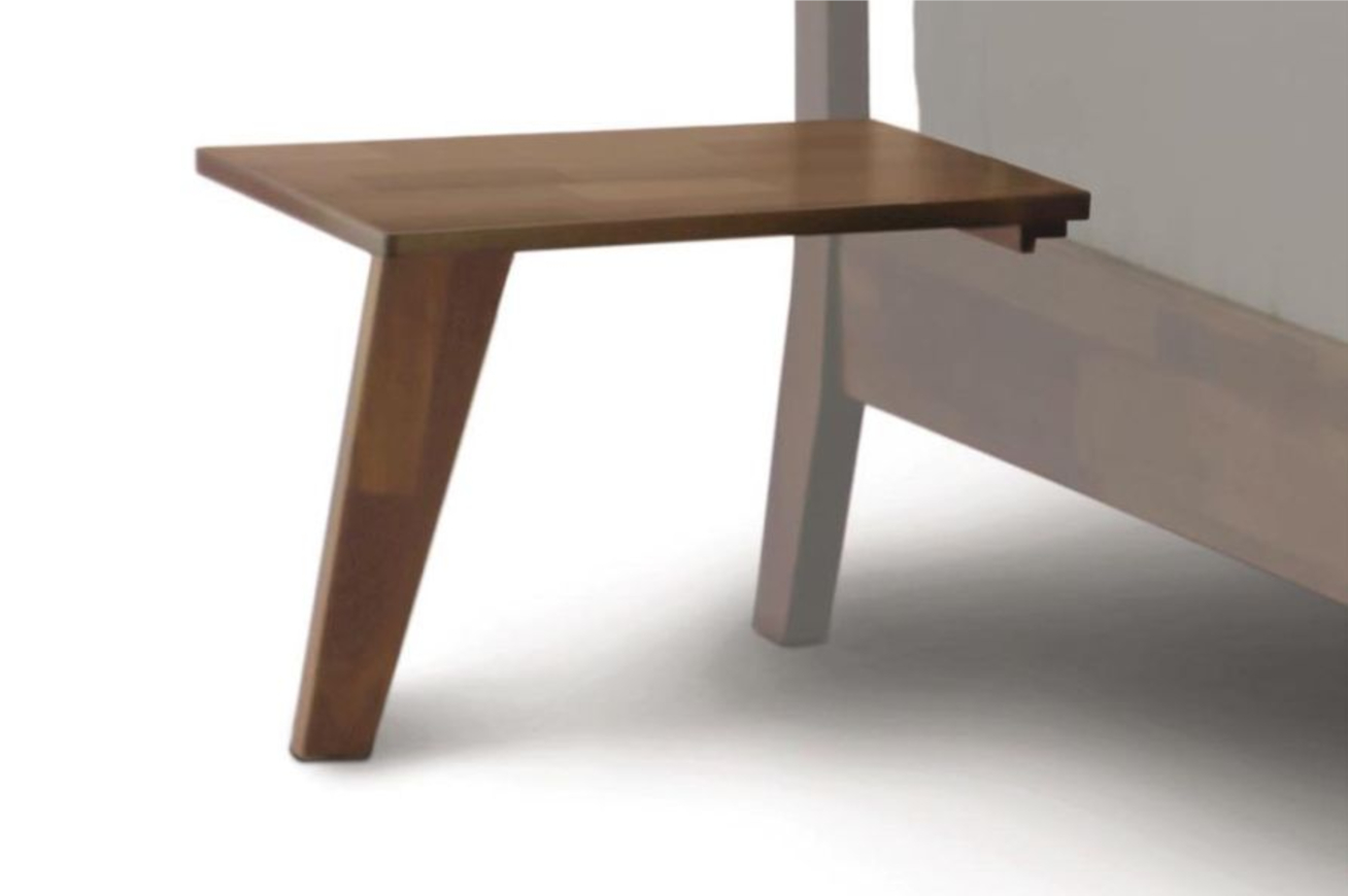 Linn Shelf Nightstand in Saddle Cherry