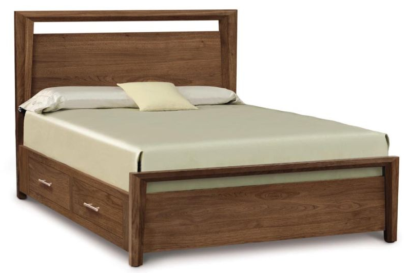 Mansfield 49" Storage Bed in Walnut