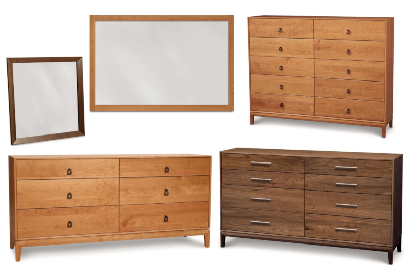 Mansfield Dressers & Mirrors by Copeland
