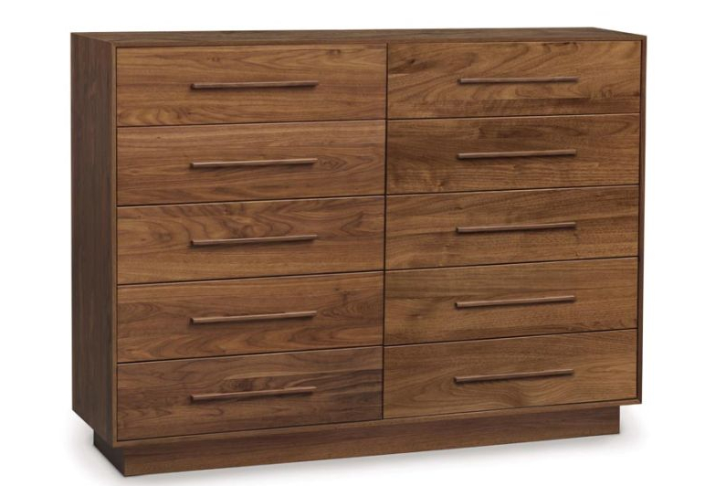 Moduluxe 10 Drawer Dresser in Walnut