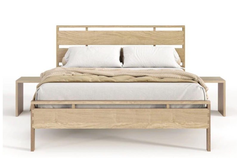 Oslo Platform Bed with Shelf Nightstands