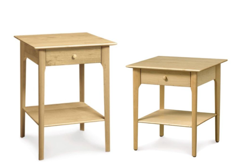 Sarah 1-Drawer Nightstands in Maple