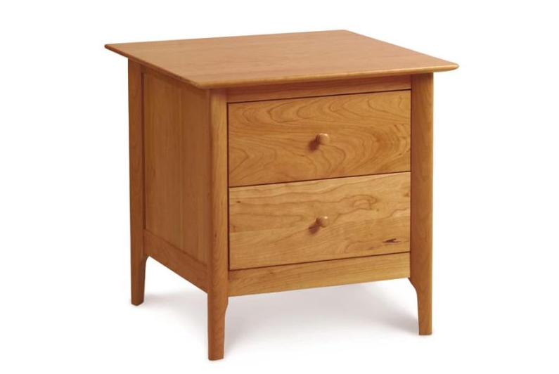 Sarah 2-Drawer Nightstand in Cherry