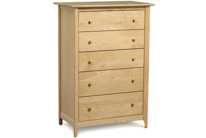 Sarah 5-Drawer Chest in Maple