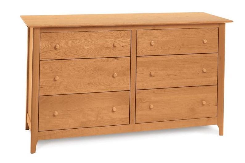 Sarah 6-Drawer Dresser in Cherry