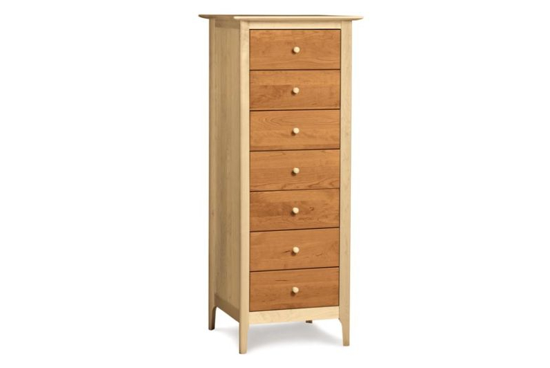 Sarah 7-Drawer Chest in Maple/Cherry