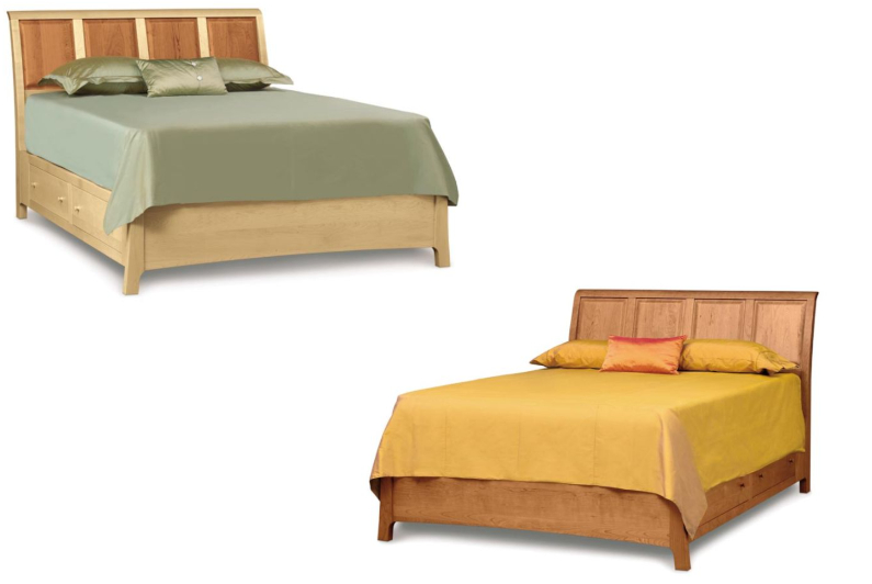 Sarah Sleigh Bed with Storage 