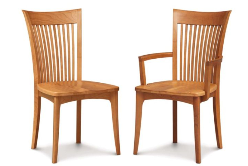 Sarah Chairs with Wood Seat by Copeland