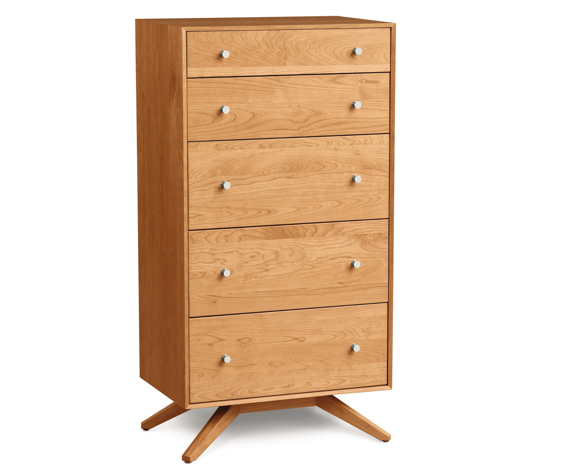 Astrid 5 Drawer Chest in Cherry