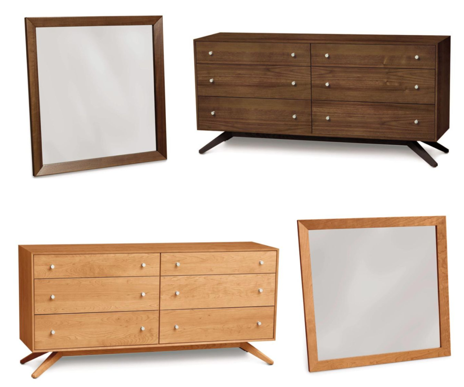 Astrid Dressers & Wall Mirrors by Copeland