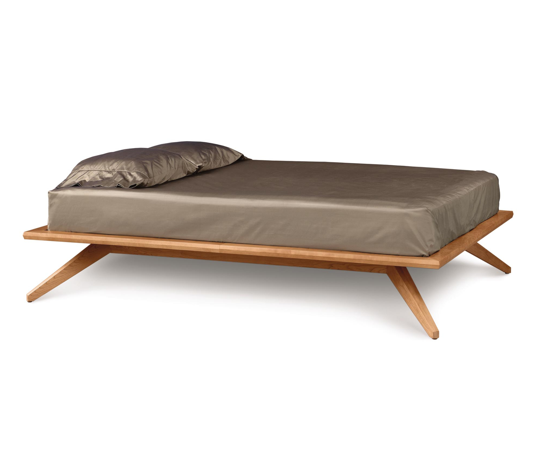 Astrid Bed- No headboard in Cherry